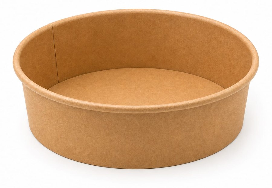 Close-up of pure cellulose kraft board
